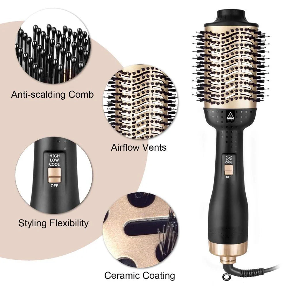 Blow Dryer Brush & Hair Straightener