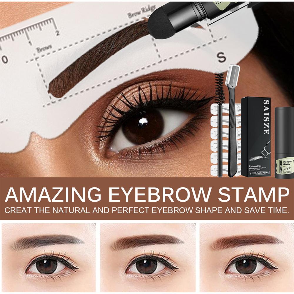 Eyebrow Stamp And Brow Stencil Kit