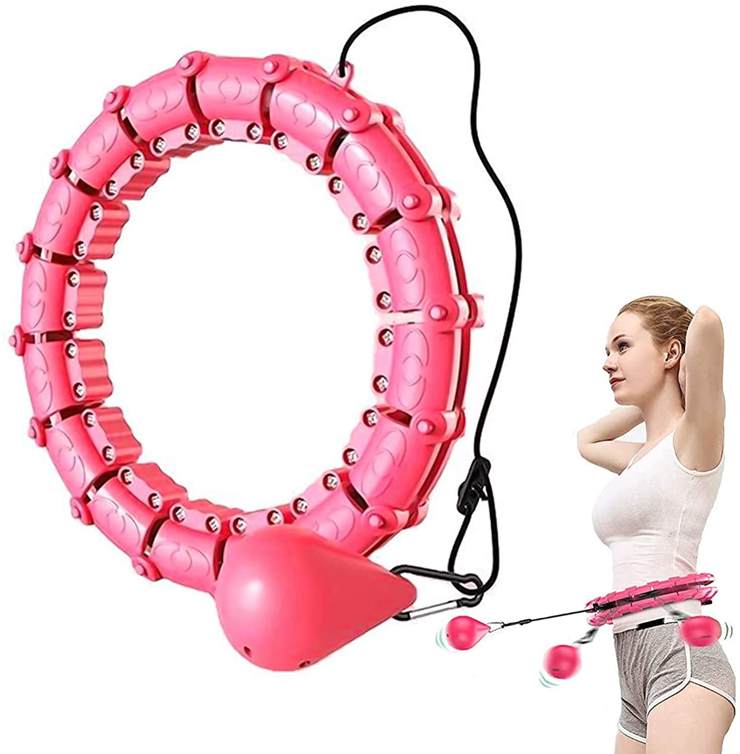 Adjustable Smart Weight Loss Exercise Hoop