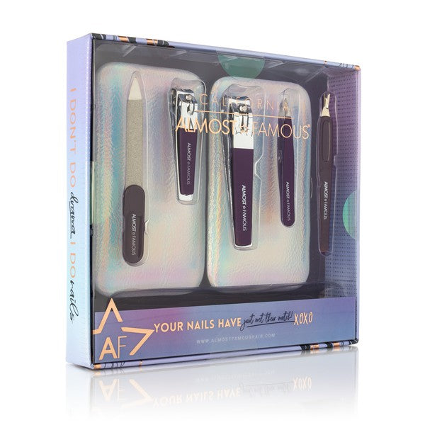 Nail Manicure Kit With Travel Case