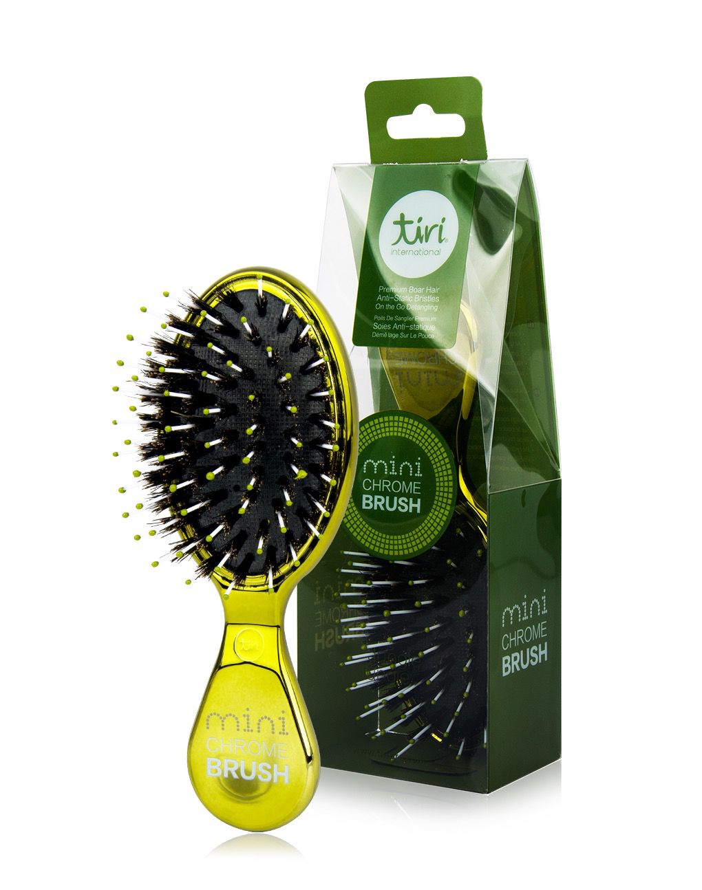 Mini Boar Bristle Paddle Brush